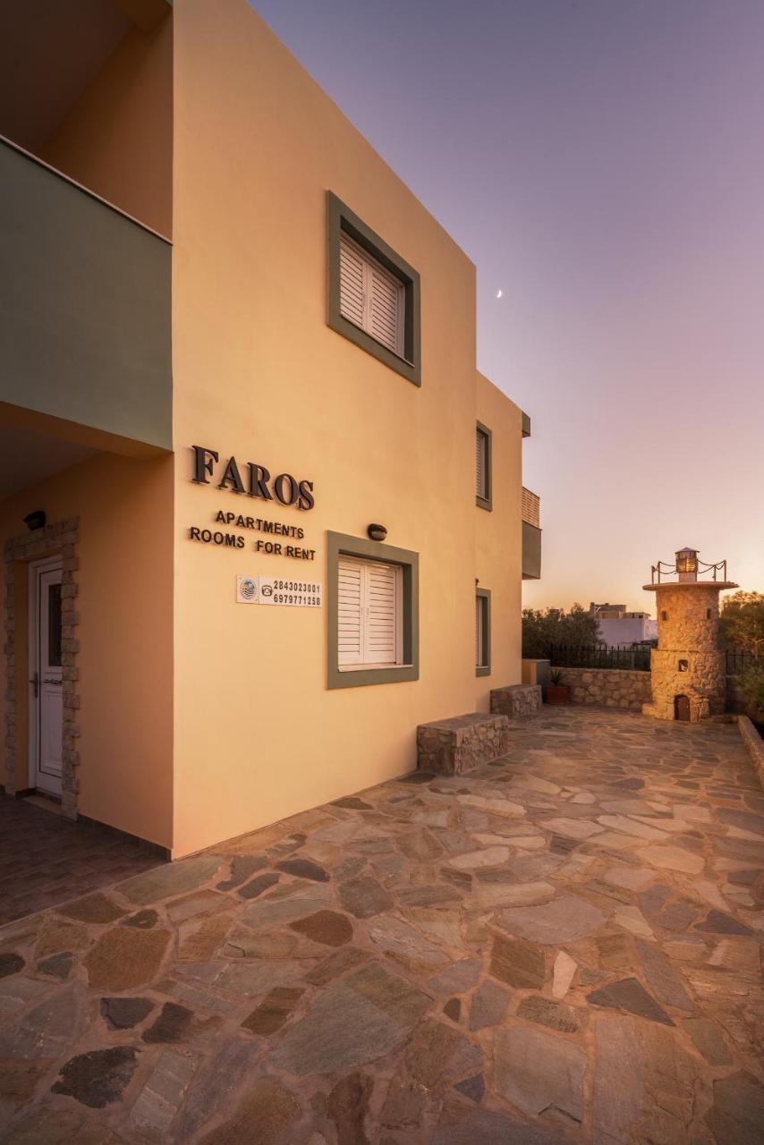 Faros Apartments Xerokampos  Esterno foto