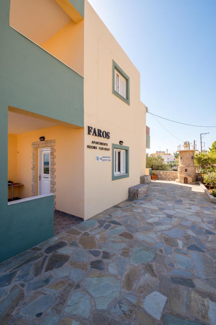 Faros Apartments Xerokampos  Esterno foto